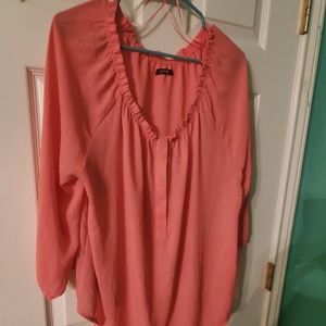 Pink blouse